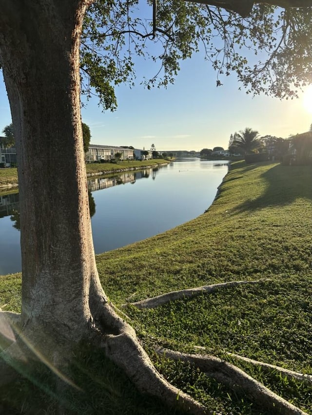 property view of water