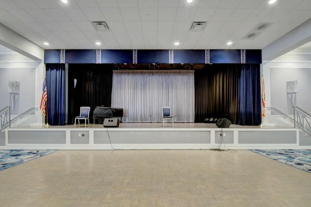 reception area featuring visible vents