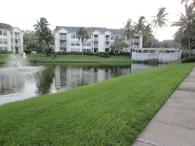 property view of water