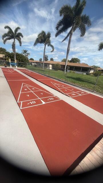 surrounding community featuring shuffleboard