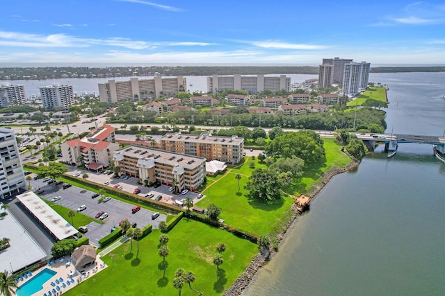 308 Golfview Rd Unit 407, North Palm Beach, FL 33408 - view of urban area with a large body of water