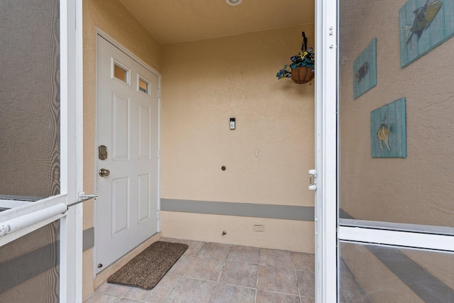4214 SE Home Way, Port Saint Lucie, FL 34952 - entrance to property featuring stucco siding