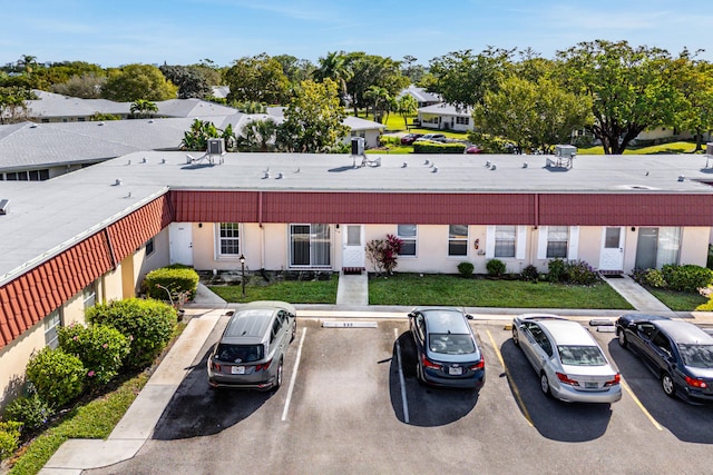 drone / aerial view featuring a residential view