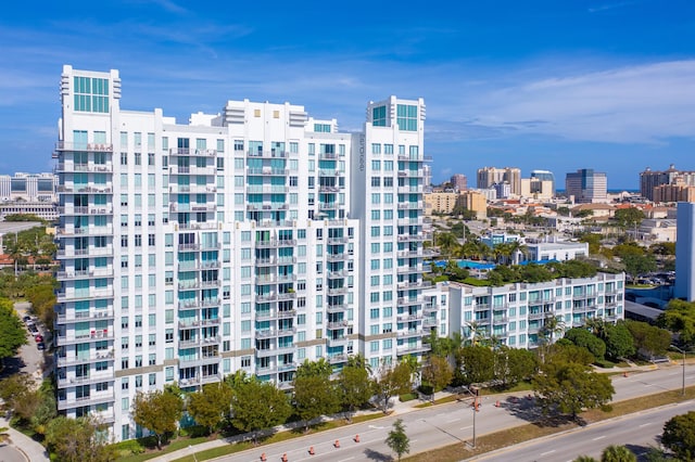 view of property with a city view