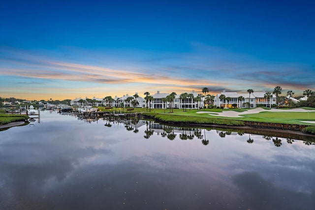 property view of water