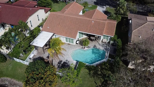 bird's eye view