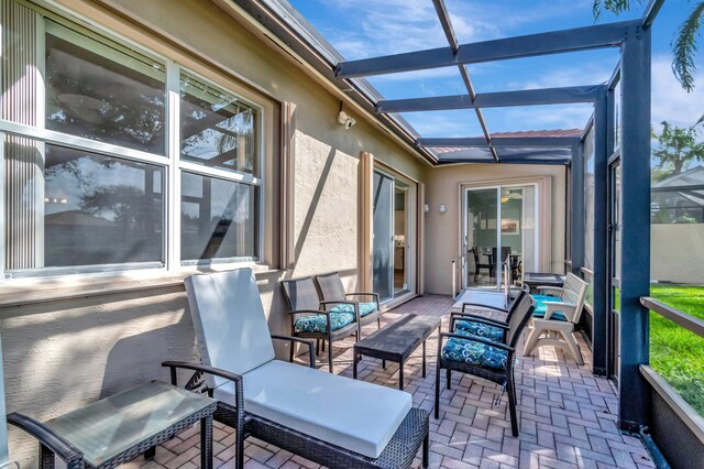 6782 Hillsdale Pt, Boynton Beach, FL 33437 - view of sunroom / solarium