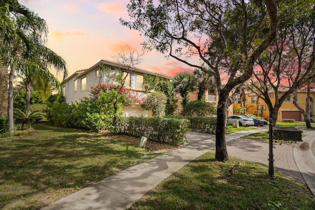 9832 Stover Way, Wellington, FL 33414 - view of home's community with a lawn