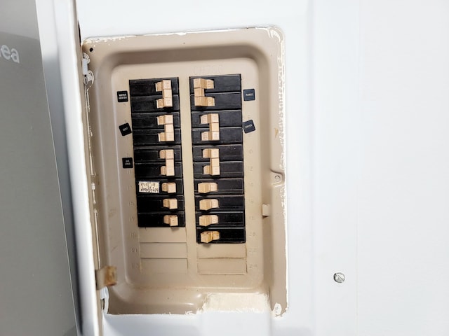 utilities with electric panel