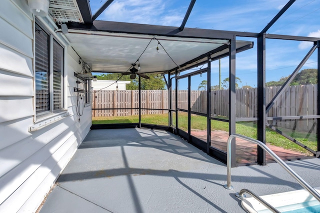 5598 Pebble Brook Ln, Boynton Beach, FL 33472 - view of unfurnished sunroom