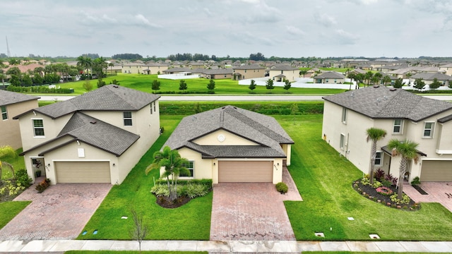 drone / aerial view featuring a residential view