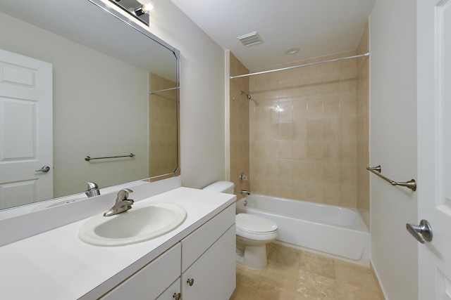 6705 Coral Lake Dr Unit 6705, Margate, FL 33063 - full bath featuring vanity, toilet, and bathtub / shower combination