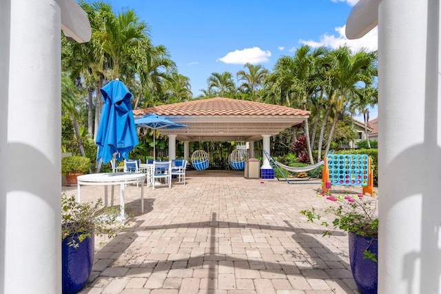 view of patio / terrace with outdoor dining area