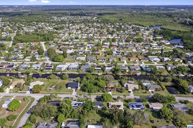 birds eye view of property featuring a residential view