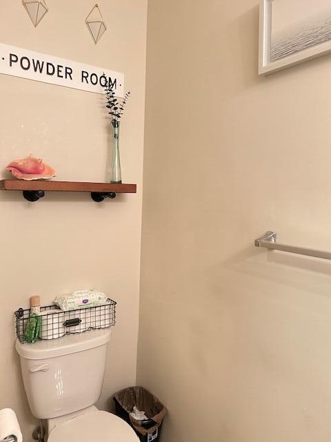 bathroom with toilet