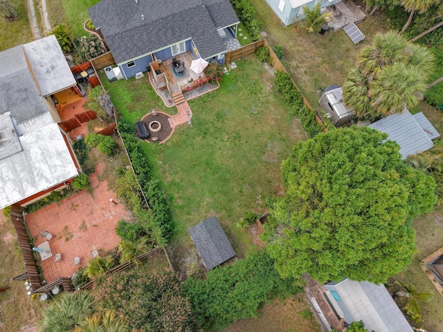 806 S 12th St, Fort Pierce, FL 34950 - drone / aerial view