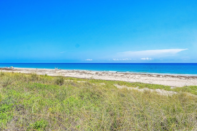 water view with a beach view