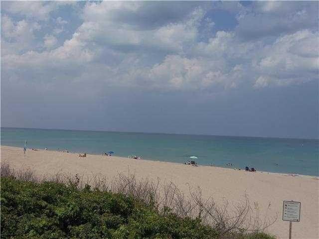 water view with a view of the beach