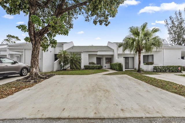 view of property with stucco siding