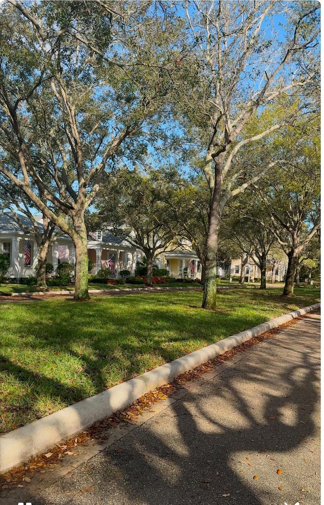 exterior space with a residential view