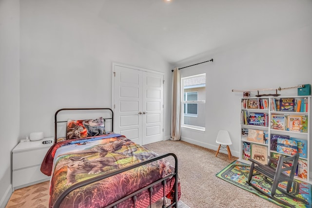 5361 San Benedetto Pl, Fort Pierce, FL 34951 - carpeted bedroom with baseboards and a closet