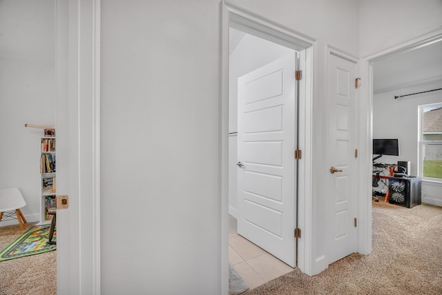 5361 San Benedetto Pl, Fort Pierce, FL 34951 - hallway with light carpet