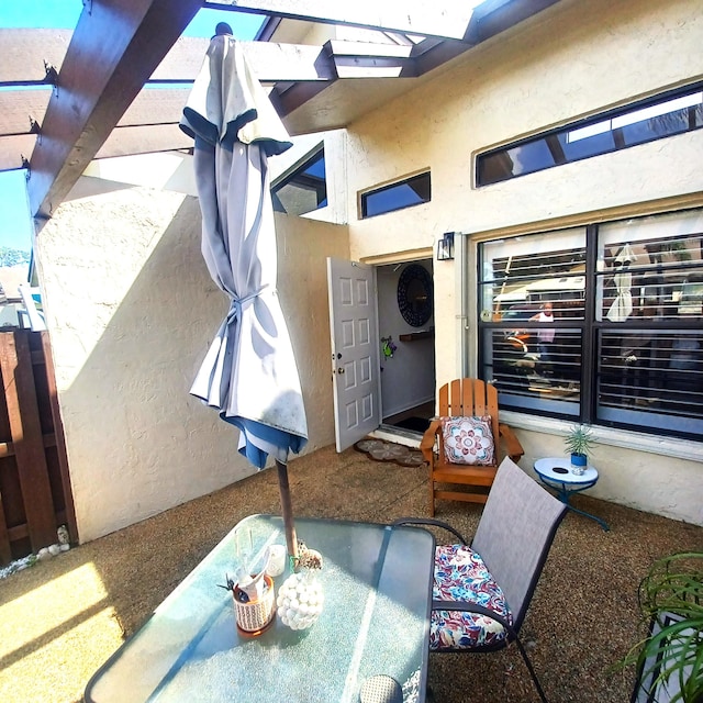 5070 Nesting Way Unit B, Delray Beach, FL 33484 - view of patio / terrace with outdoor dining space