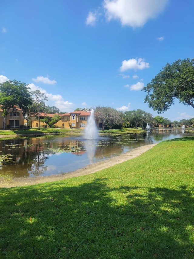 property view of water