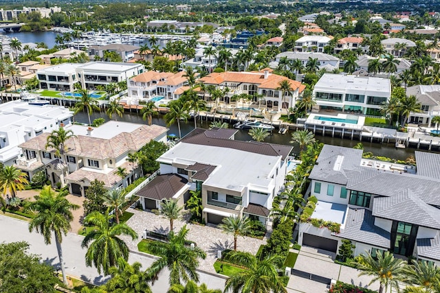 191 W Coconut Palm Rd, Boca Raton, FL 33432 - aerial view of residential area with a nearby body of water