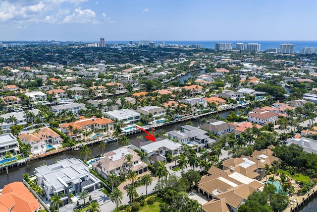 191 W Coconut Palm Rd, Boca Raton, FL 33432 - view of urban area featuring a nearby body of water and nearby suburban area