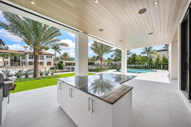 191 W Coconut Palm Rd, Boca Raton, FL 33432 - view of patio with a bar