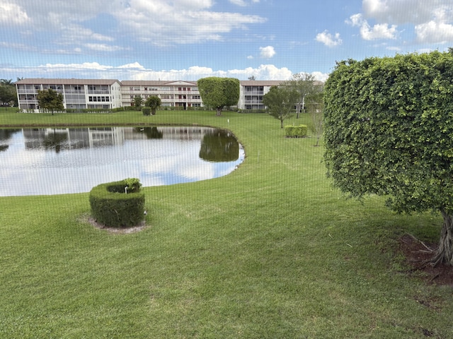 view of water feature