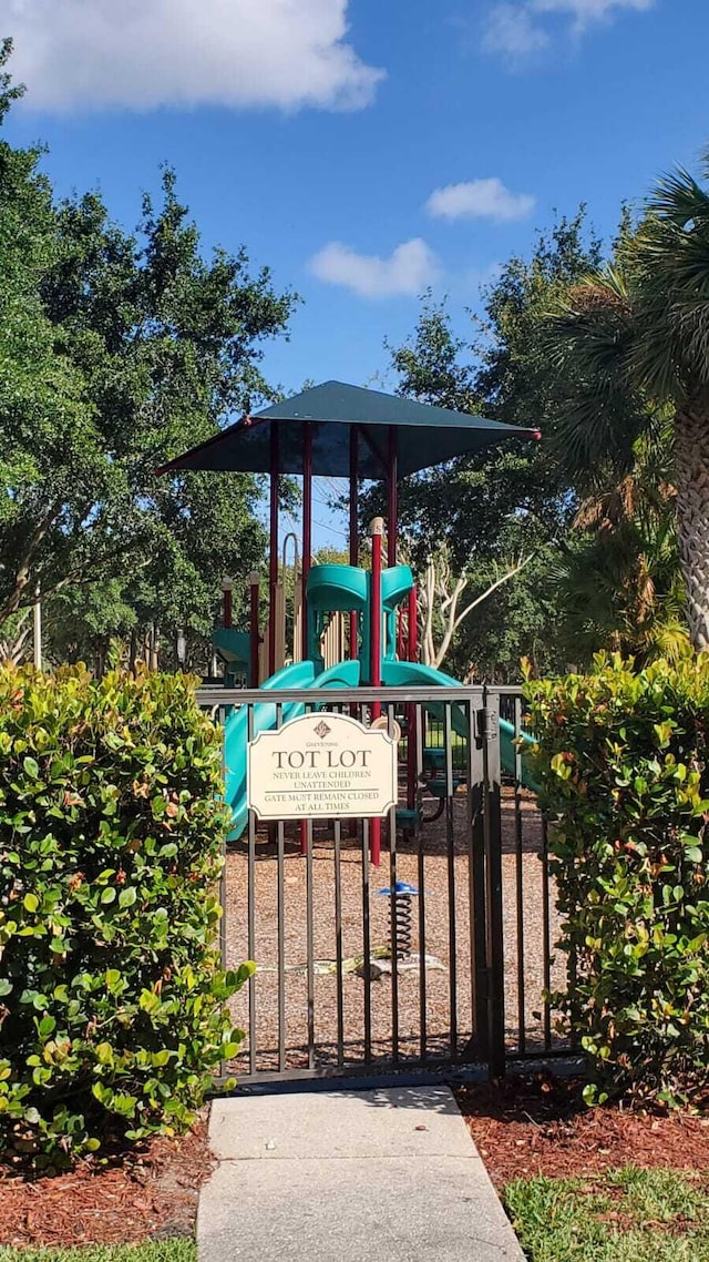 view of community playground