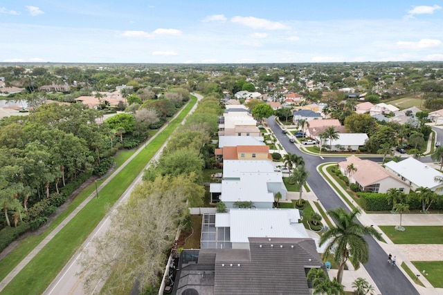 birds eye view of property featuring a residential view