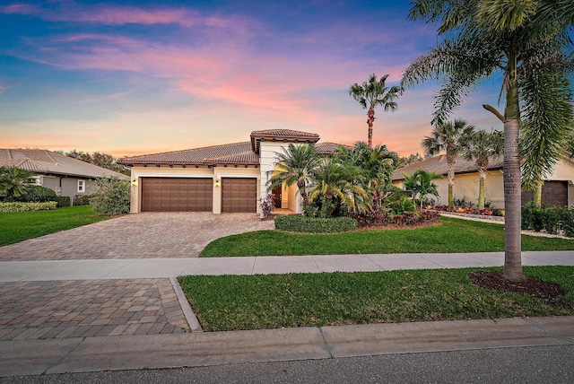 271 Rudder Cay Way, Jupiter, FL 33458 - pool at dusk with a patio, an outdoor hangout area, and an outdoor pool