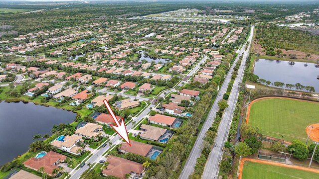 271 Rudder Cay Way, Jupiter, FL 33458 - aerial view