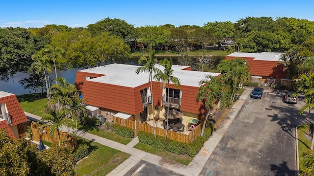 9965 NW 6th Ct, Plantation, FL 33324 - aerial view featuring a water view