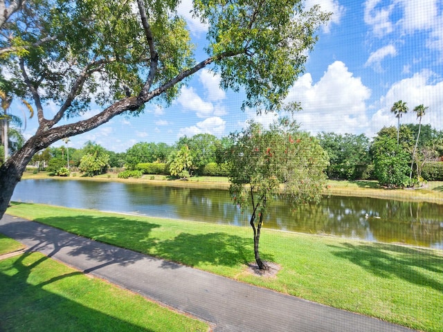 property view of water
