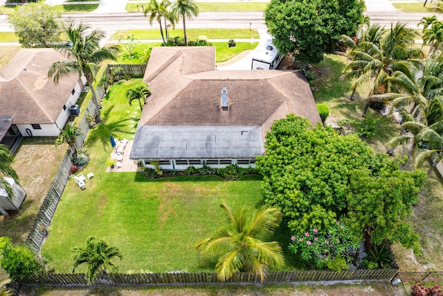 drone / aerial view