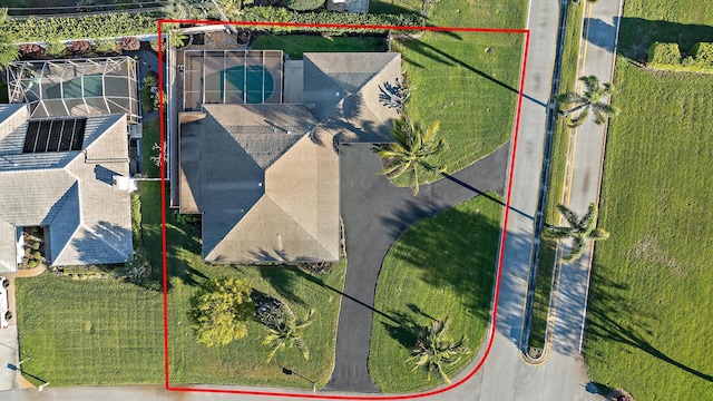 drone / aerial view