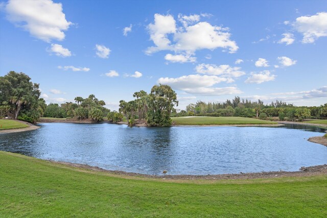 view of water feature