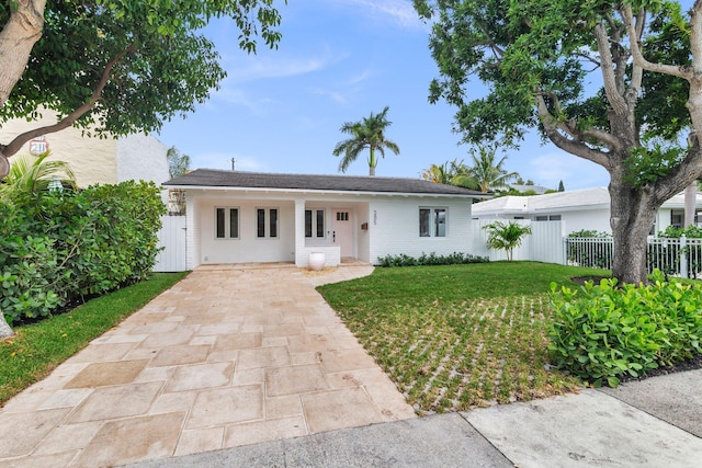 205 Greymon Dr, West Palm Beach, FL 33405 - view of ranch-style home