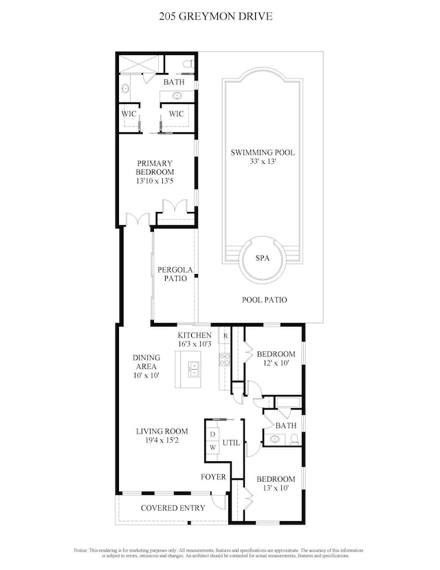 205 Greymon Dr, West Palm Beach, FL 33405 - room layout
