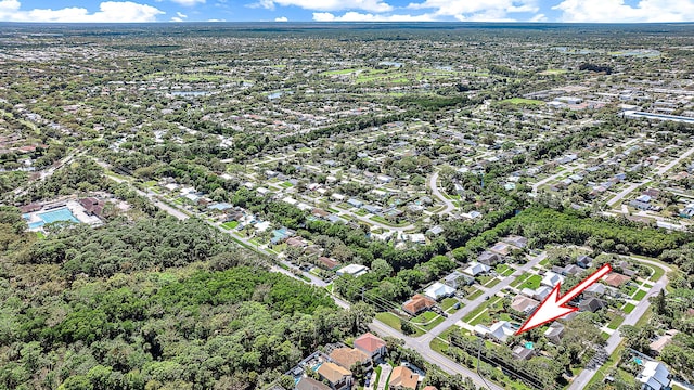 drone / aerial view