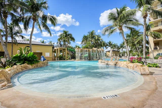 view of community pool