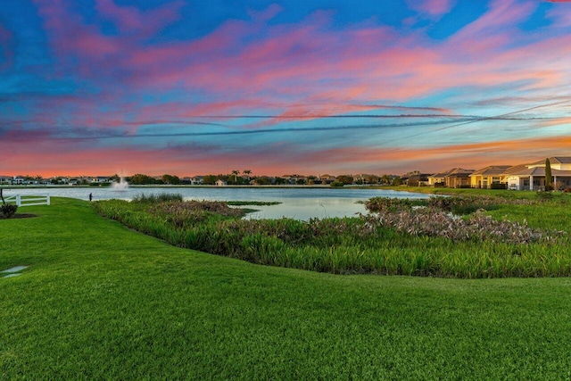 property view of water