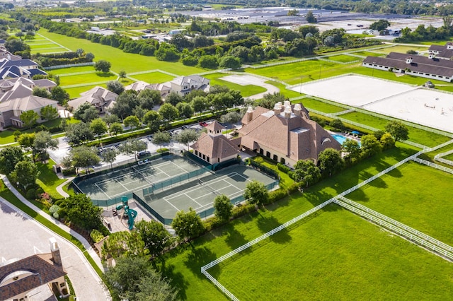 birds eye view of property featuring a residential view