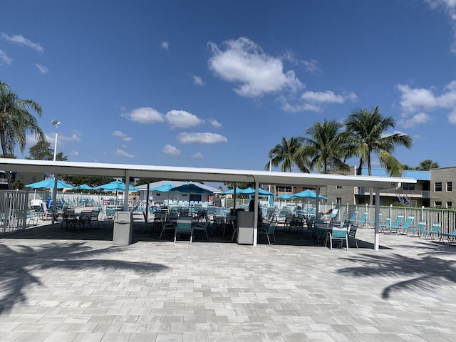 750 Burgundy P, Delray Beach, FL 33484 - community pool with fence and a patio