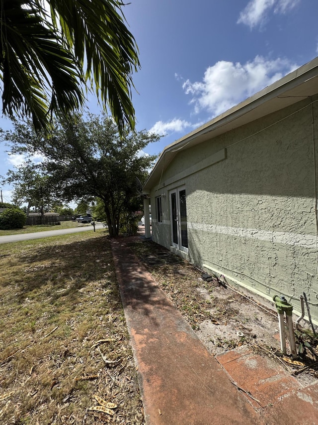 view of side of home