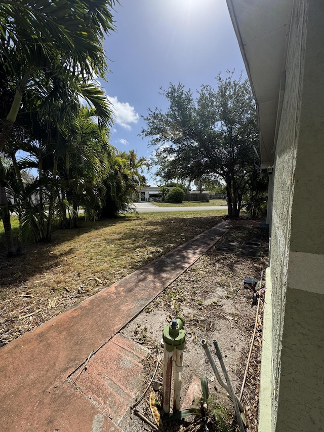 view of yard